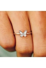 Trade roots Pura Vida  Butterfly in Flight Ring