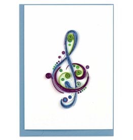 Trade roots Musical Note, Quill Gift Enclosure, Vietnam