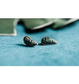 Trade roots Jade Post Earrings, Guatemala (styles vary)