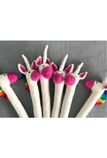 Assorted Felt Animal Pencil Toppers, Nepal
