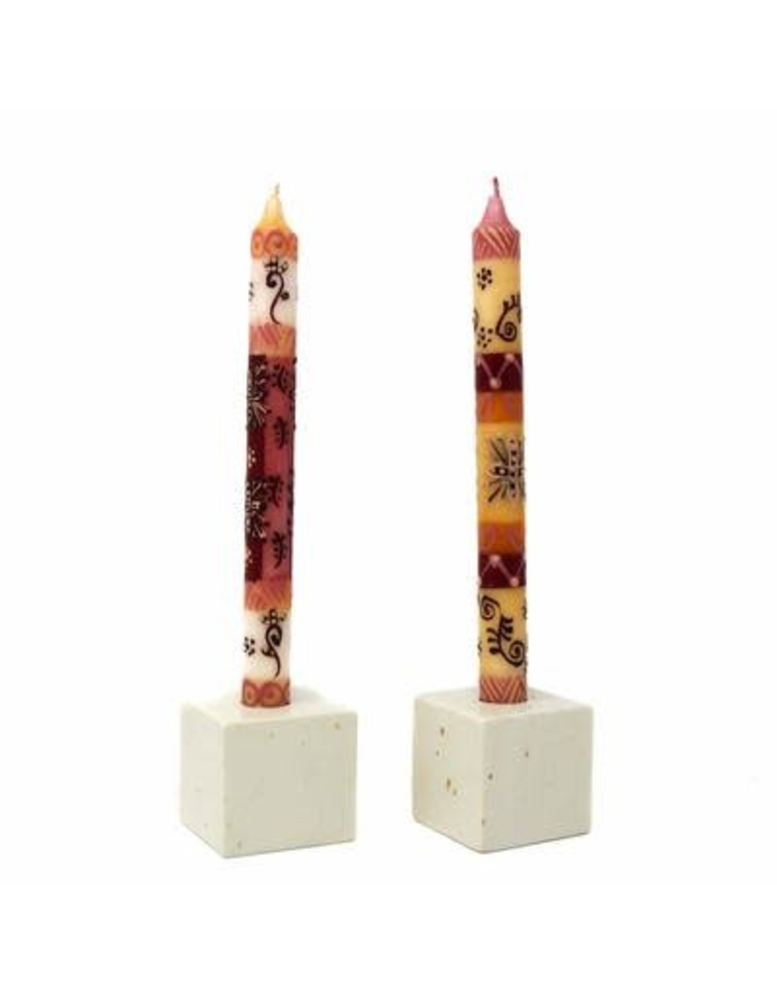 Trade roots Cube Soapstone Candle Holder, Kenya