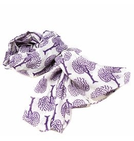 Trade roots Cotton Scarf, Tree of Life, India