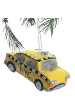 Trade roots Felted Taxi Ornament, Kyrgyzstan