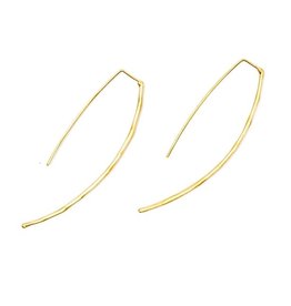 Trade roots Leila Linear Earrings, India