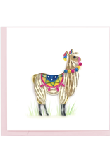Trade roots Llama Quilling Card, Vietnam