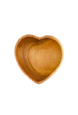 Trade roots Olive Wood Heart Shaped Bowls