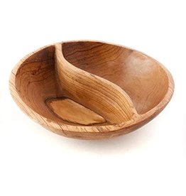 Trade roots Olive Wood Pistachio Bowl, Plain, Uganda