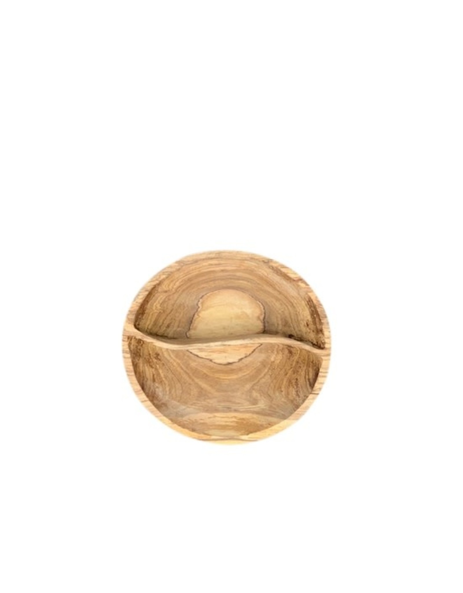 Trade roots Olive Wood Pistachio Bowl, Plain, Uganda