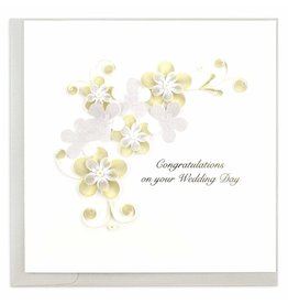 Floral Wedding Quilling Card, Vietnam