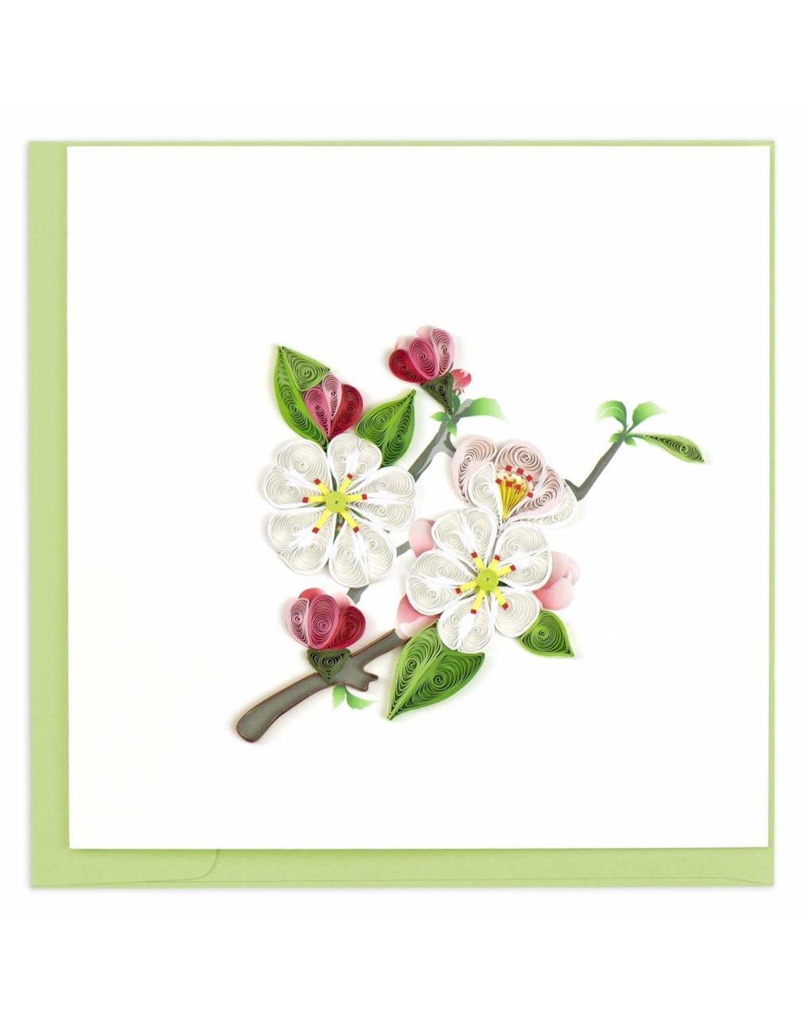 Trade roots Apple Blossom Quilling Card, Vietnam