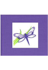 Trade roots Quilled Post It Notes Cover, Dragonfly, Vietnam