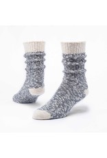 Trade roots Organic Cotton Ragg Socks, Navy