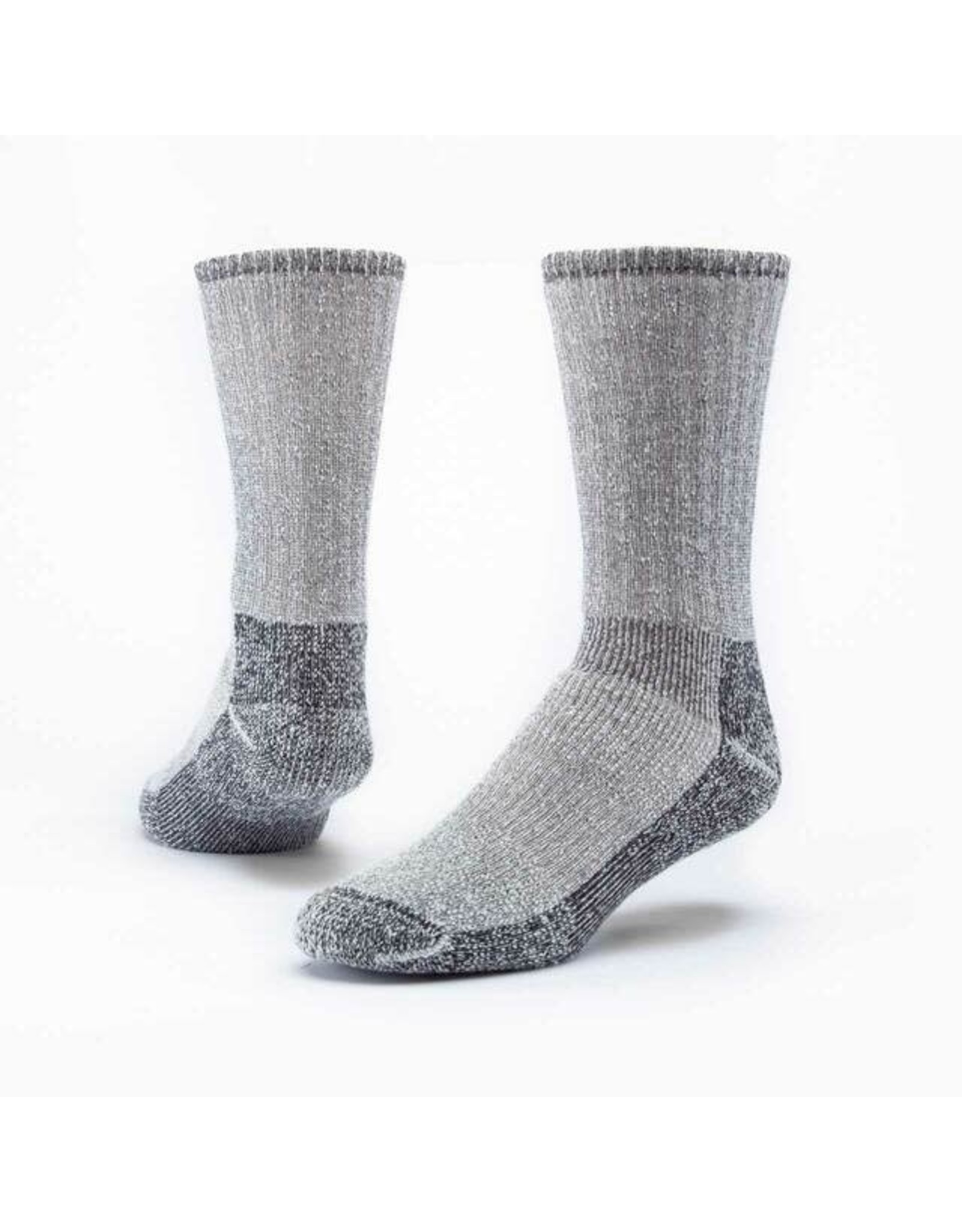 Trade roots Mountain Hikers' Socks, Organic Wool, Black