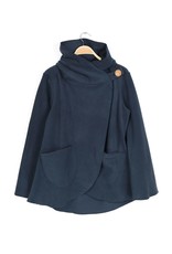 Trade roots Fleece Jacket, Navy Blue