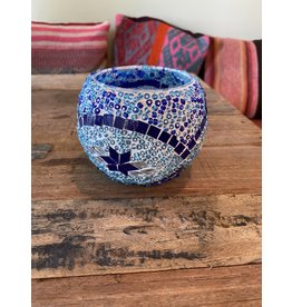 Trade roots 4" Mosaic Candle Holder, Turkey