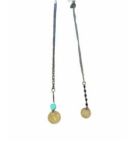 Trade roots Linda Kingsley Coin Necklace, Local