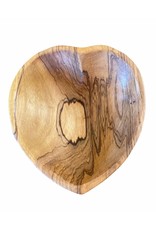 Trade roots Olive Wood Heart Shaped Bowls