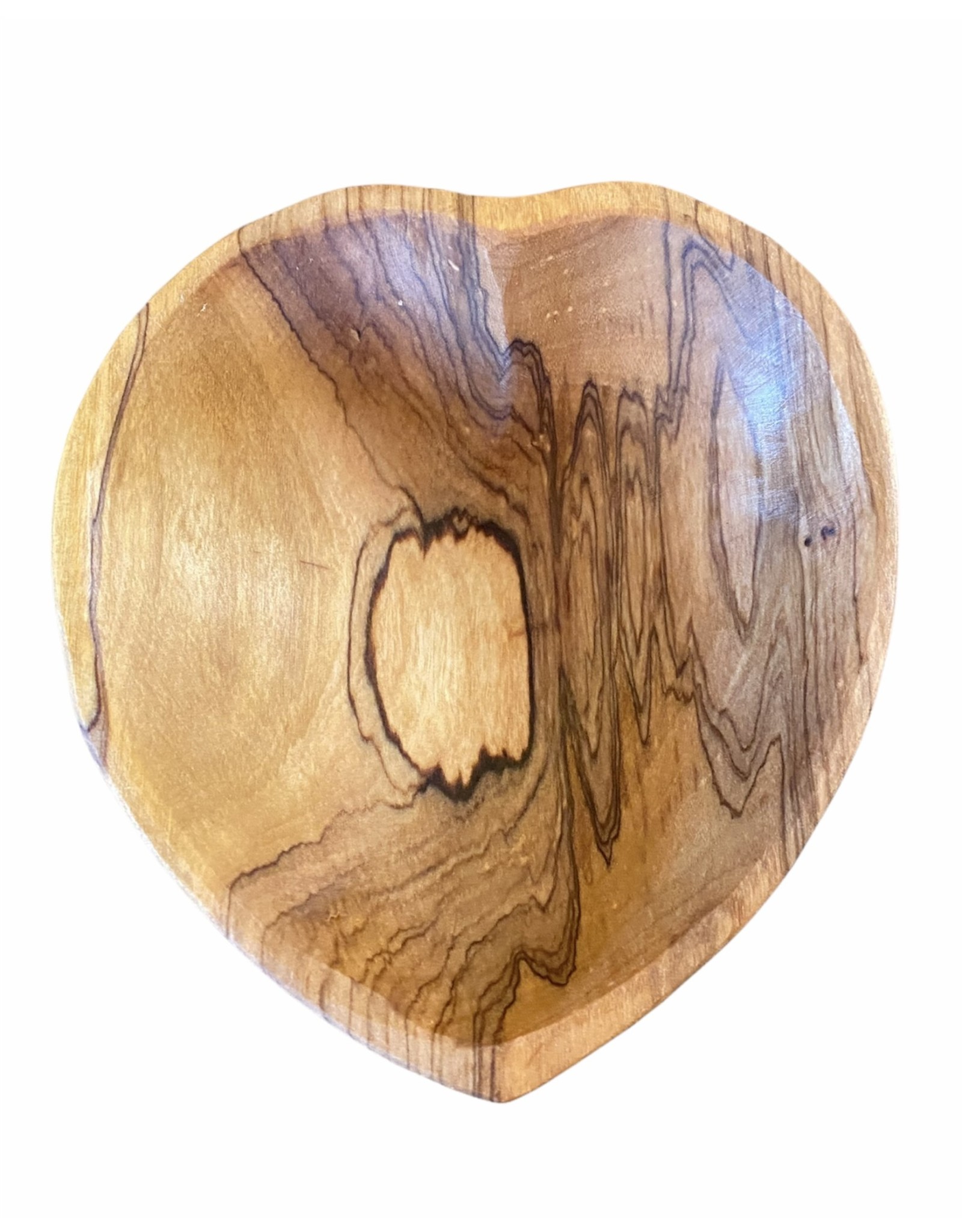 Olive Wood Heart Shaped Bowls