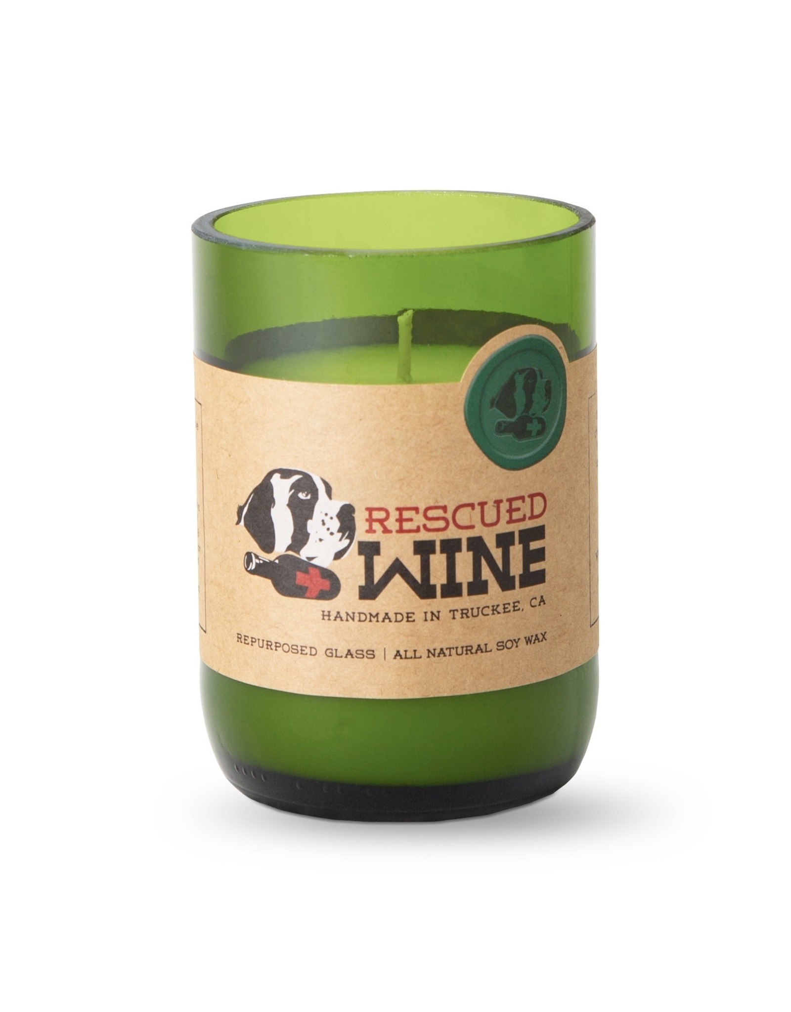 Trade roots Rescued Wine Soy Candle, Pinot Noir