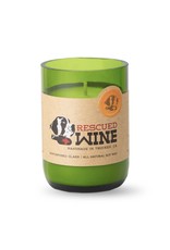 Trade roots Rescued Wine Soy Candle, Mimosa