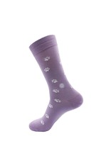 Trade roots Socks That Save Dogs, Purple Paw Prints