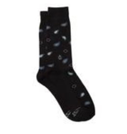 Socks that Give Water, Black w/ Water Drops