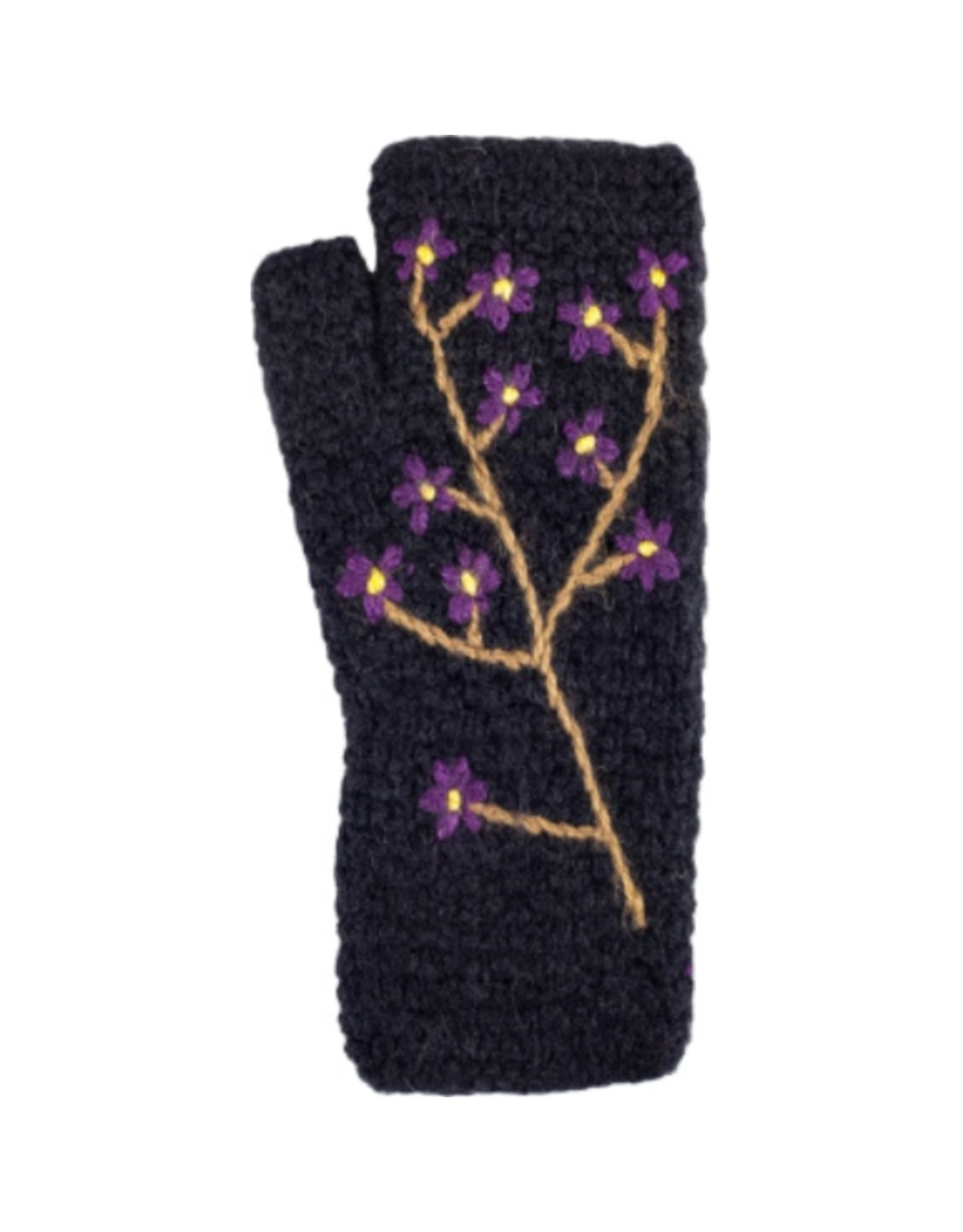 Trade roots Embroidered Armwarmers