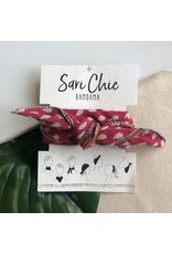 Trade roots Sari Chic Bandana, India (Patterns Vary)