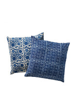 Trade roots Floral Dabu Cotton Square Pillow, India