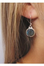Trade roots Reflections Laboradite Sterling Earrings