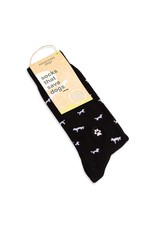 Trade roots Socks that Save Dogs, Black
