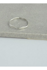 Mexico, Sterling Stacking Ring Waves