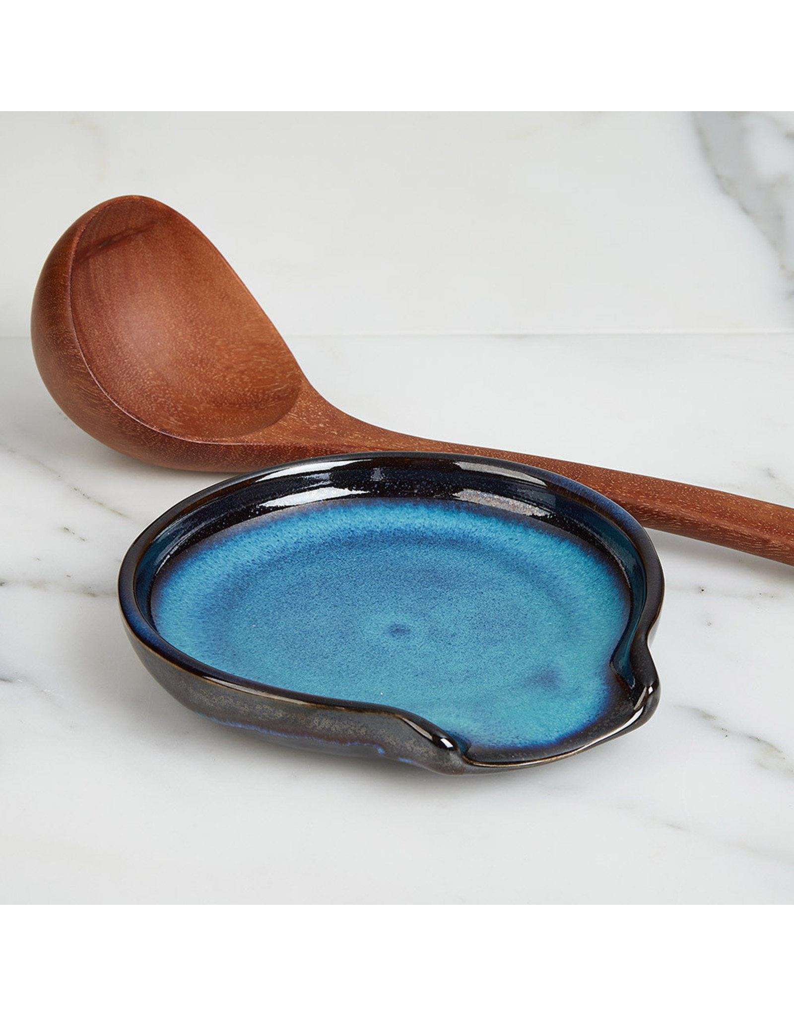 Trade roots Lak Lake Ceramic Spoon Rest, Vietnam