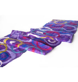 Trade roots Felt Circle Scarf, Nepal