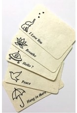 Trade roots Set of 5 sweet little notes, Nepal