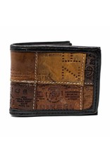 Trade roots Mens Bifold leather patch wallet, India