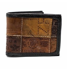 Trade roots Mens Bifold leather patch wallet, India