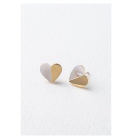 Trade roots Give Hope Earrings, Mother of Pearl, Asia