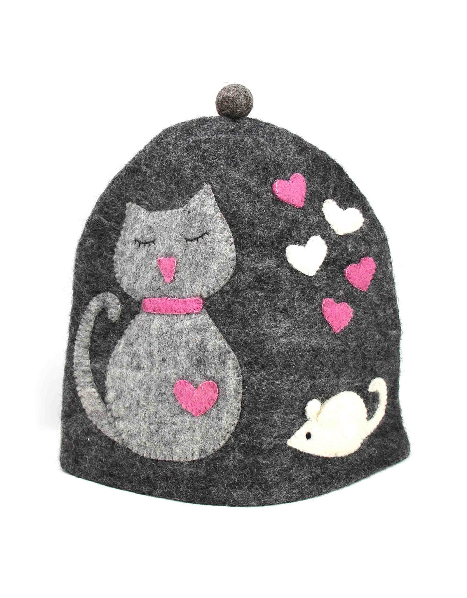 Trade roots Kitty Cat Tea Cozy,  Nepal