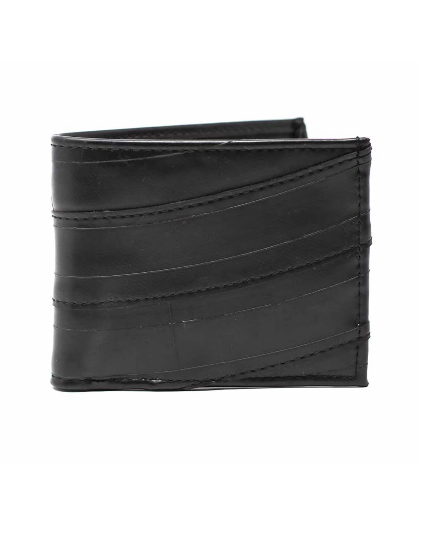 Trade roots Mens bifold recycled tire wallet, India