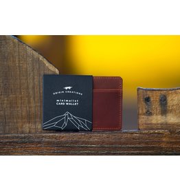 Trade roots Leather Card Wallet, Saddle Brown, Nicaragua