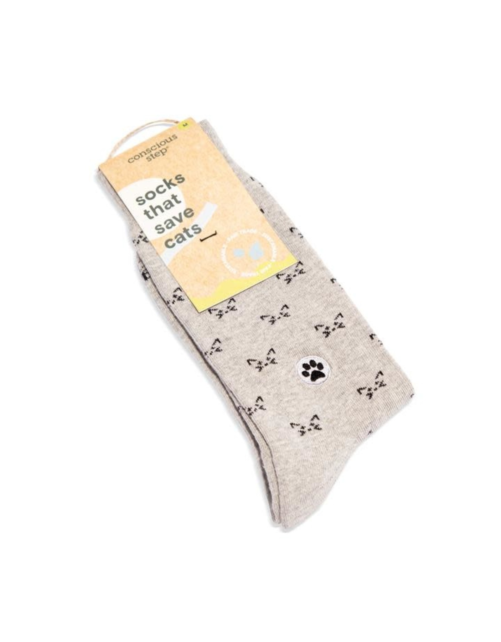 Trade roots Socks That Save Cats, Gray