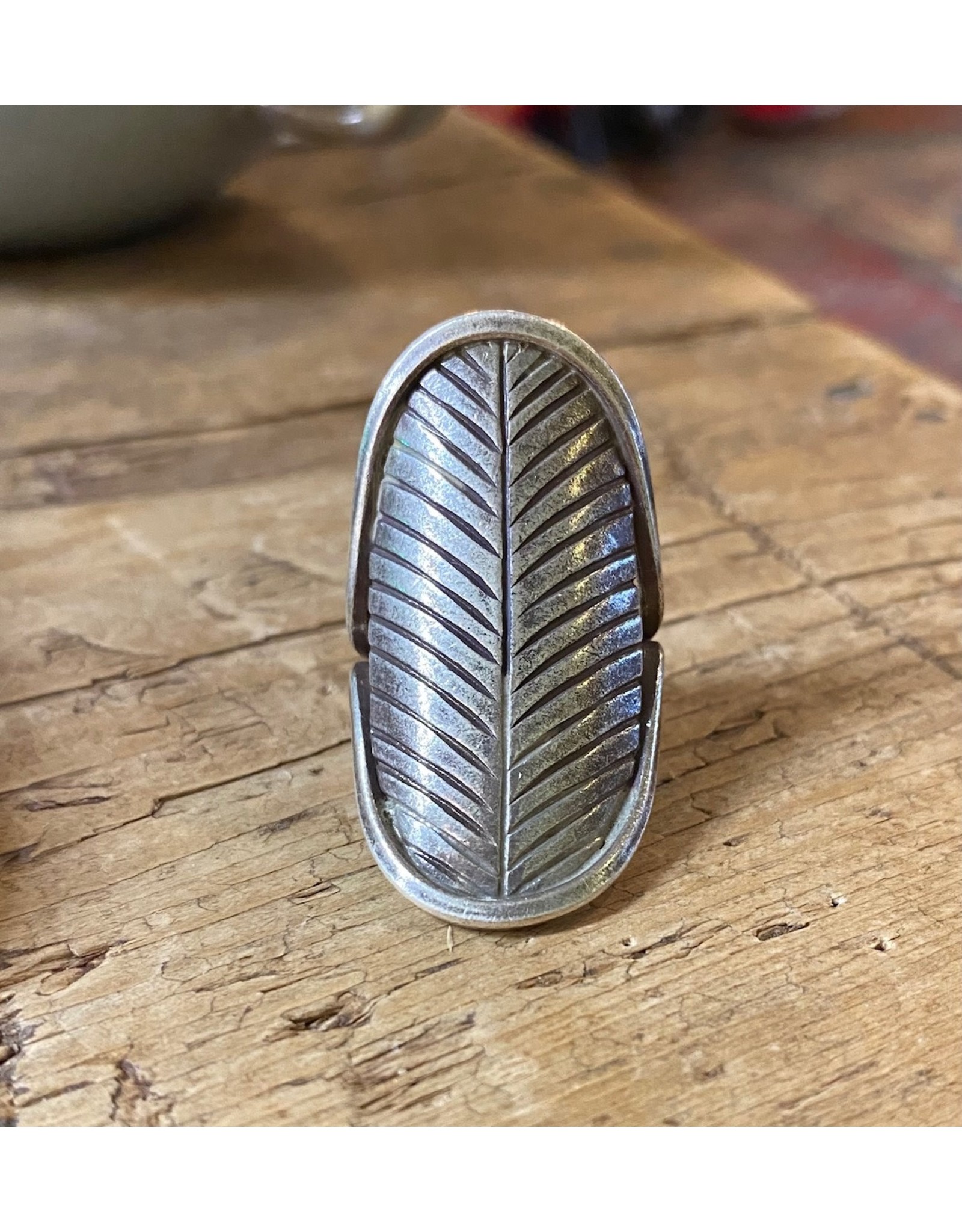 Trade roots Karen Silver, Feather Ring