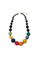 Galaxy Graduated Bead Statement Necklace, India