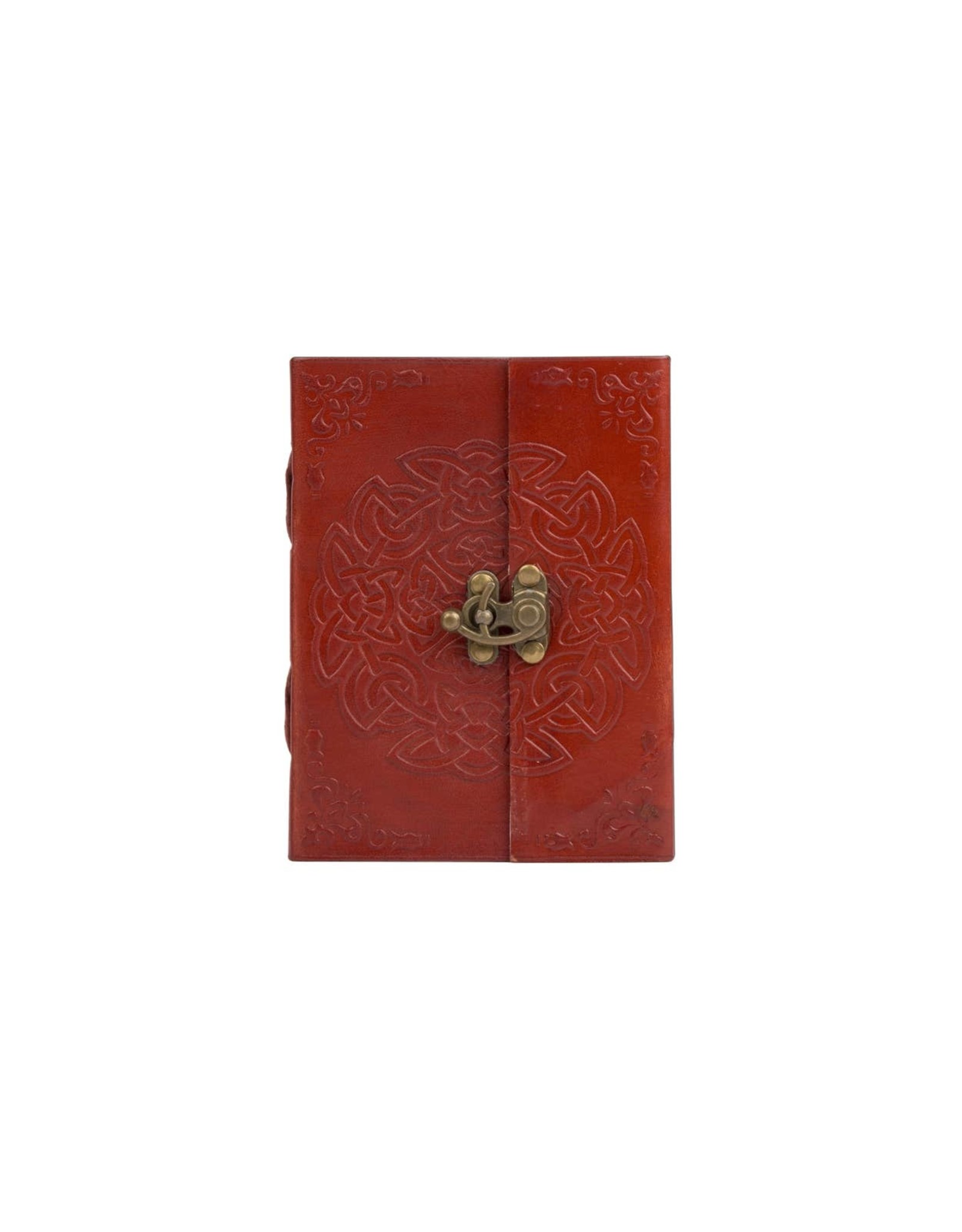 Trade roots Endless Knot Leather Journal, India