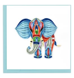 Trade roots Abstract Elephant Quill Card