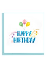 Trade roots Nouveau Birthday Quill Card