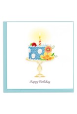 Trade roots Whimsical Birthday Cake Quilled Card