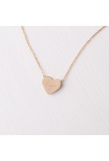 Trade roots Give hope Mother of Pearl &  Gold Necklace