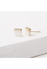 Trade roots Kelly Mother of Pearl Studs, Asia